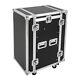 14 Space Rack Case with Slant Mixer Top and Casters Amp Effect PA/DJ Pro Audio
