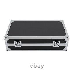 14 Space Rack Case with Slant Mixer Top and Casters Amp Effect PA/DJ Pro Audio