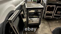 15u Philly Case Rolling Rack Road Case Shock Mount Ships