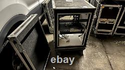 15u Philly Case Rolling Rack Road Case Shock Mount Ships