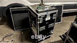 15u Philly Case Rolling Rack Road Case Shock Mount Ships