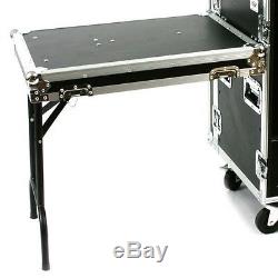 16 Space ATA Mixer Amp Rack Case with Top Mount by OSP 16U on side 12U on top