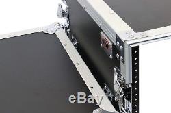 16 Space Amp ATA Rack Road Case with Lid Table by OSP