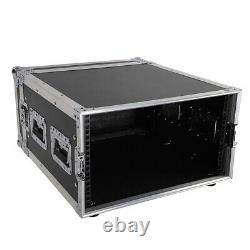 19 6U Double Door Pro DJ Equipment Cabinet For DJ mixer Loudspeakers Case Rack