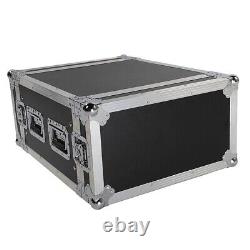 19 6U Double Door Pro DJ Equipment Cabinet For DJ mixer Loudspeakers Case Rack