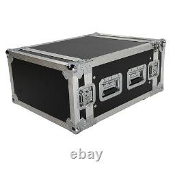 19 6U Space Rack Case Cabinet Studio Mixer DJ PA Cart Stand Music Gear Stage