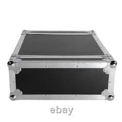 19 Inch Space Rack Case Single Layer Double Door 4U DJ Equipment Cabinet USA