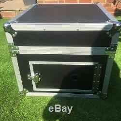 19 inch Rack Mount Flight Case, 6U For P. A. Or Disco. Externall Size
