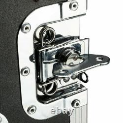 1910U DJ Equipment Cabinet Durable Single Layer Double Door for Audio DJ Mixer