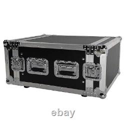 19in 6U Double Door Pro DJ Equipment Cabinet For DJ mixer Loudspeakers Case Rack