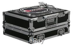 (2) Odyssey FR1200E ATA Flight Ready Pro DJ Equipment Turntable Transport Cases