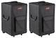(2) SKB 1SKB-SCPM2 Rolling Powered Mixer/Speaker Cases with Wheels