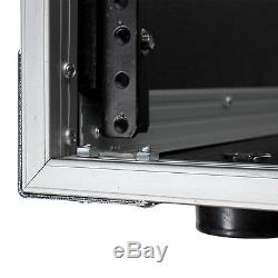 20u unit space deluxe studio mixer eq processor effects amp rack mount rail case