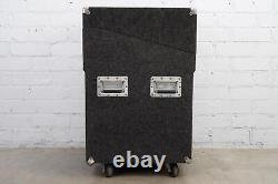 24 Space 24U Carpeted Mixer Top Rack Case with Caster Wheels #51263