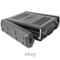 2U Rack Case Standard 15 Depth, 19 Rackmount Flight Cases, Watertight Shock