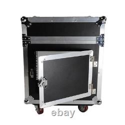 4U 8U 12 Space Rack Case with Slant Equipment Case DJ Mixer Case Cabinet