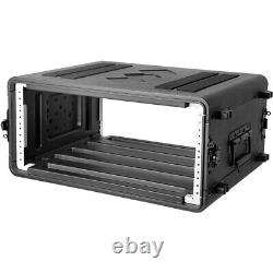 4U Rack Case Dust-proof Watertight 4 Space Shock Rack withMicrophone Compartment