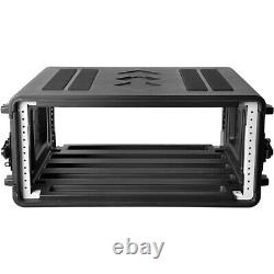 4U Rack Case Dust-proof Watertight 4 Space Shock Rack withMicrophone Compartment