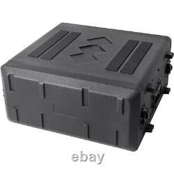 4U Rack Case Dust-proof Watertight 4 Space Shock Rack withMicrophone Compartment