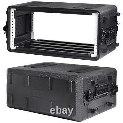 4U Rack Case Shallow 10.2 Depth 19 Rackmount Flight Case Watertight Dust-Proof