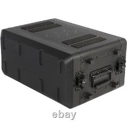 4U Rack Case Shallow 10.2 Depth 19 Rackmount Flight Case Watertight Dust-Proof