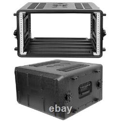 6U Rack Case Watertight Dust-proof 6 Space Shock Rack withMicrophone Compartment