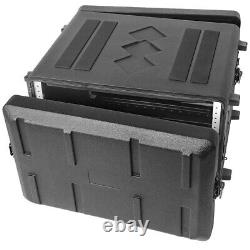 6U Rack Case Watertight Dust-proof 6 Space Shock Rack withMicrophone Compartment