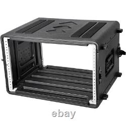 6U Rack Case Watertight Dust-proof 6 Space Shock Rack withMicrophone Compartment