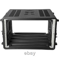 6U Rack Case Watertight Dust-proof 6 Space Shock Rack withMicrophone Compartment