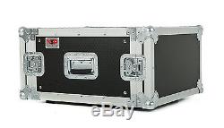 6u Shallow Rack Flight Case 300mm Deep Fast Shipping