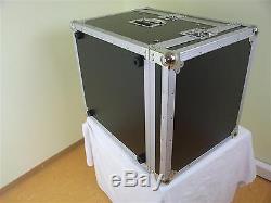 8/12 HE PROFI Kombi-Case Winkelrack L-Rack DJ-Case Doppel-CD-Player & Mixer-Case