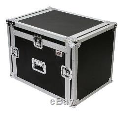 8 Space ATA Mixer Amp Rack Case with Top Mount by OSP 8U on side 12U on top