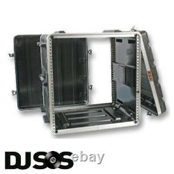 ABS 10u Rack Case Flight Case Rack Mount I Cabinet Equipment Case DJ