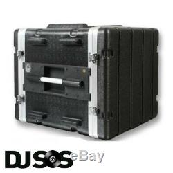 ABS 8u Rack Case Flight Case Rack Mount I Cabinet Equipment Case DJ
