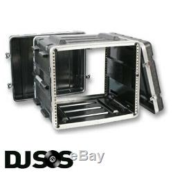 ABS 8u Rack Case Flight Case Rack Mount I Cabinet Equipment Case DJ