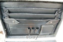 ANVIL Briefcase All Black, Excellent Condition Heavy Duty Road Case 17x13x4.5
