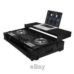 ATA Black Road Case withLaptop Shelf for Pioneer DDJ-SZ Digital DJ Controller