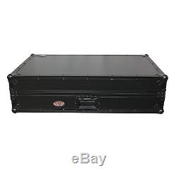ATA Black Road Case withLaptop Shelf for Pioneer DDJ-SZ Digital DJ Controller