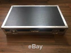 ATA Flight Road Case with Wheels for Behringer Mixer Or Pedal Board 34 x 21 x 7