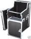 AUDIO DYNAMICS MRC-4-7-14 ATA 25 SPACE COMBO DJ RACK CASE With 4 CASTERS BLACK