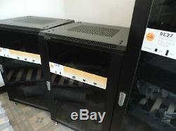 AUDIO VIDEO ENCLOSED FULL RACK SYSTEM About 54 1/2 or 39 in. Tall (4 Available)