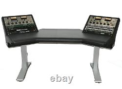 Argosy Halo Desk w Ampex AM-10 Mixers, Altec 1598b Mic Pre, Patchbays, M&K LFE-4