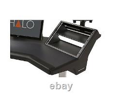 Argosy Halo Plus Workstation Desk Halo-L-H-B-S Pro Audio LA