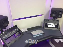 Argosy Halo Workstation Desk with Extras
