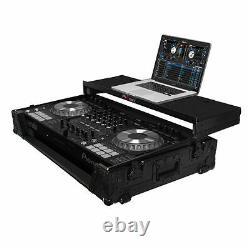 Black on Black ATA Road Case withLaptop Shelf for Pioneer DDJ-SZ DJ Controller