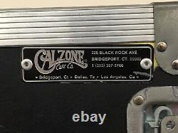 Calzone 18U Equipment Rolling Rack Case with Drawer 18 Deep USA