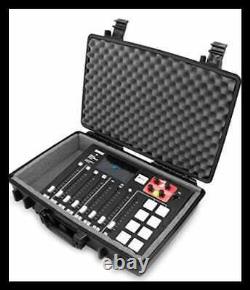 Casematix Waterproof Mixer Carry Case Compatible W Rode Rodecaster Pro Podcast P