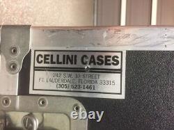 Cellini Flight Road Rack Case 12 RU Shock-mount Case-in-Case PRICE DROP
