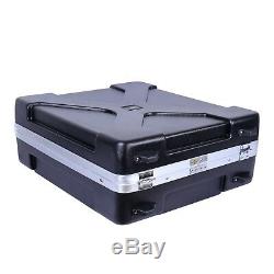 Crossrock Molded ABS Carrying Case for Rack Mountable Mixer Up to 12U