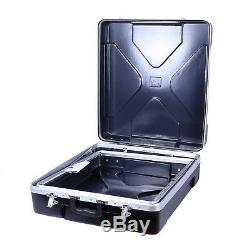 Crossrock Molded ABS Carrying Case for Rack Mountable Mixer Up to 12U